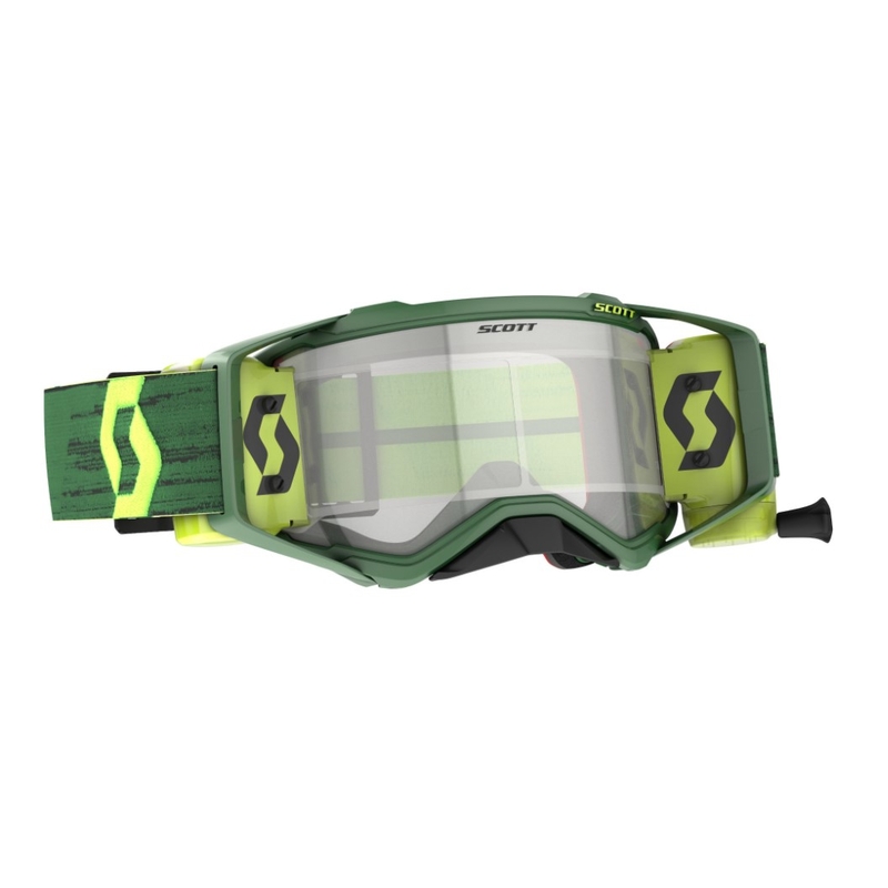 Occhiali da motocross SCOTT Prospect WFS 22 verde-giallo