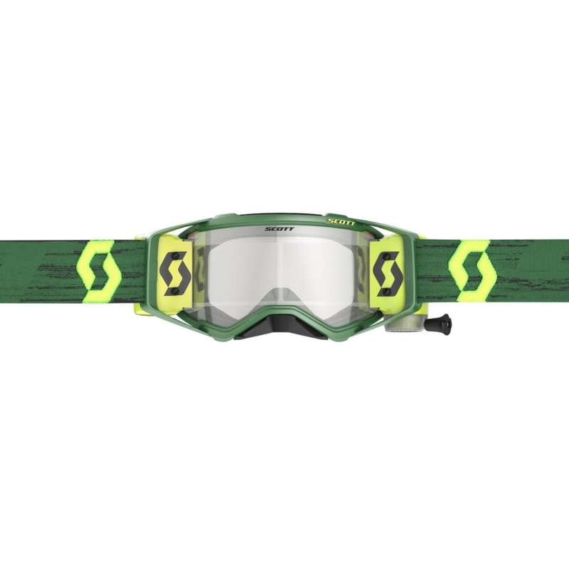 Occhiali da motocross SCOTT Prospect WFS 22 verde-giallo