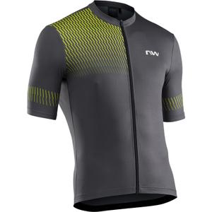Maglia Northwave Origin grigio-giallo fluo Saldi