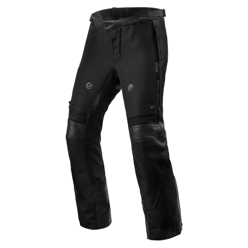 Pantaloni moto Revit Valve H2O Nero Extended