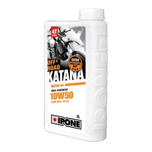 Olio motore per fuoristrada Ipone Katana 10W50 2 l
