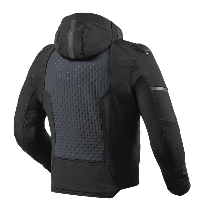 Giacca da moto Revit Iridium H2O nero Saldi
