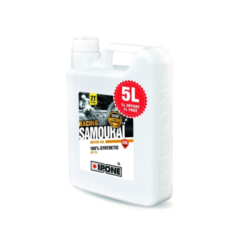 Olio motore Ipone Samourai Racing 2T 5 l Fragola