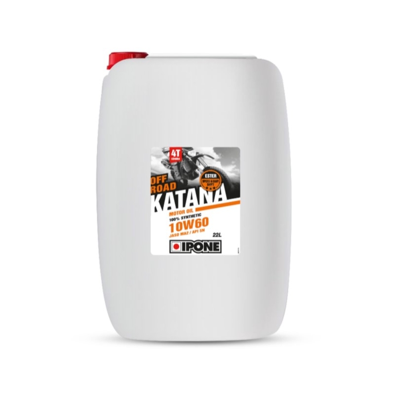 Olio motore per fuoristrada Ipone Katana 10W60 22 l