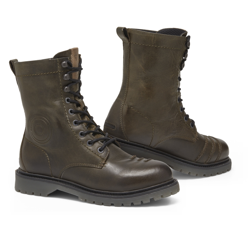 Stivali da moto da donna Revit Portland verde oliva Saldi