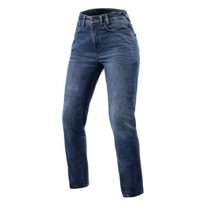 Jeans da motociclista donna Revit Victoria 2 SF Blu Saldi