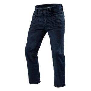 Jeans moto Revit Lombard 3 RF blu scuro cropped