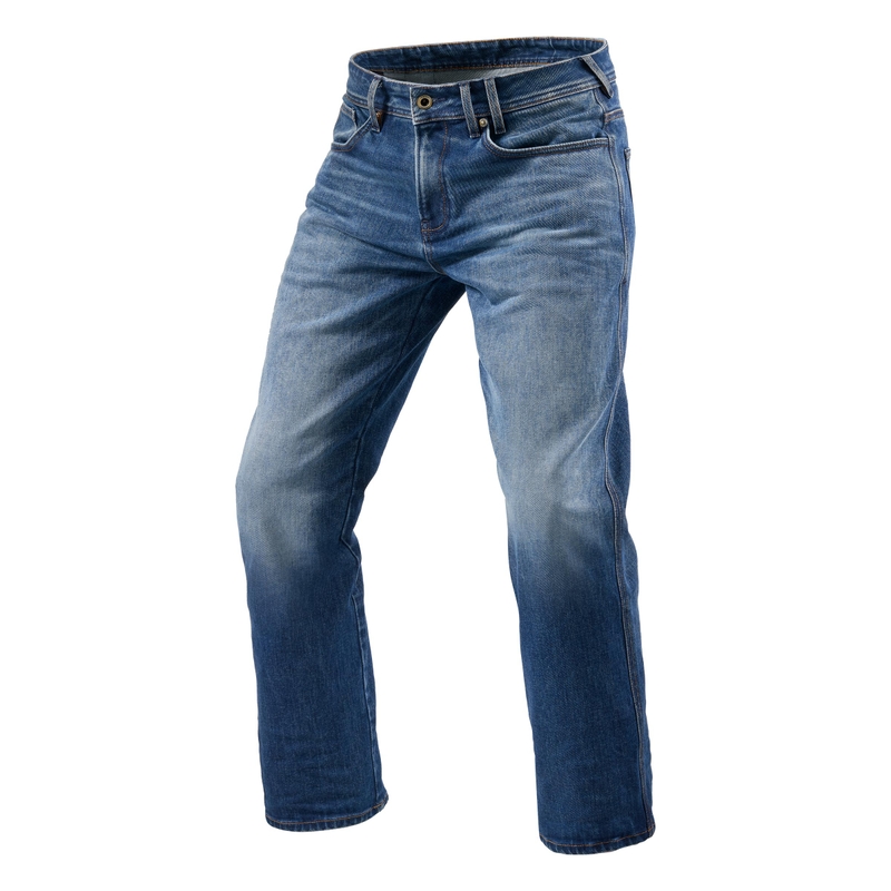 Jeans moto Revit Philly 3 LF blu esteso