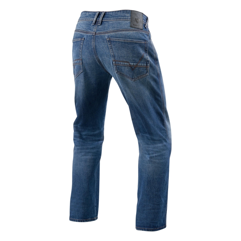 Jeans moto Revit Philly 3 LF blu esteso