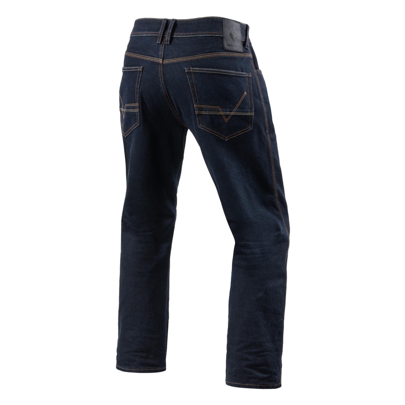 Jeans moto Revit Philly 3 LF blu scuro esteso