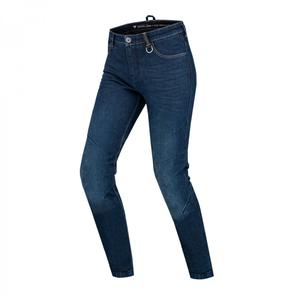 Jeans da moto da donna Shima Devon blu scuro