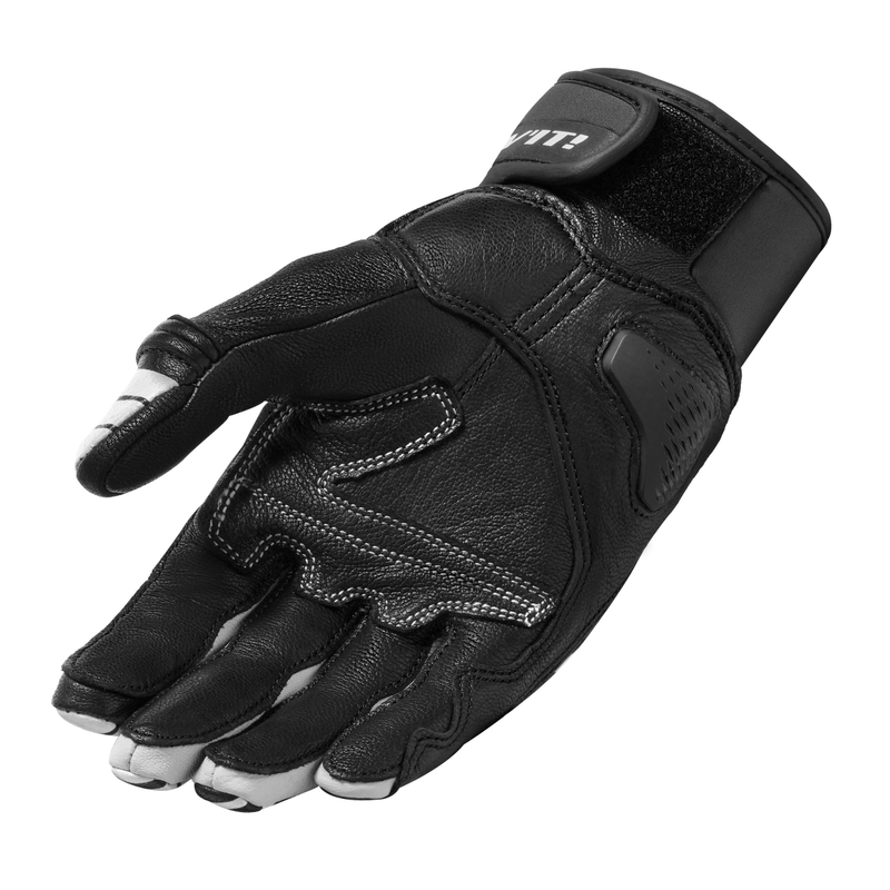 Guanti da moto Revit Energy bianchi e neri Saldi