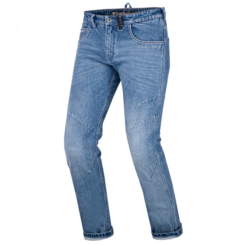 Jeans da moto Shima Devon blu