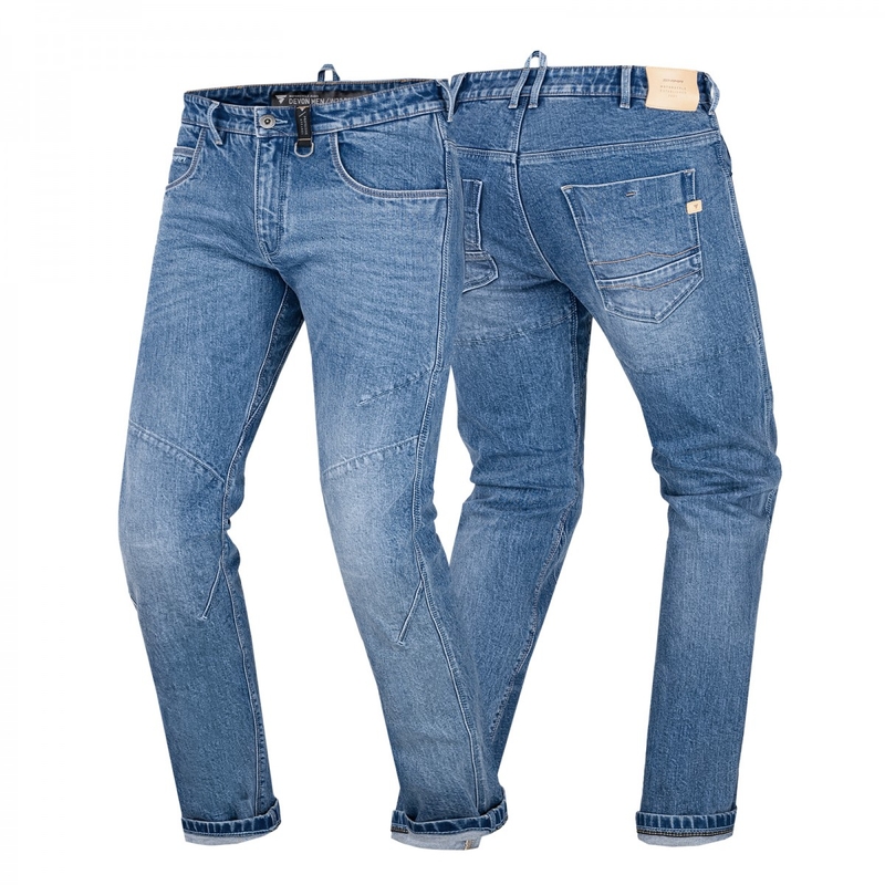 Jeans da moto Shima Devon blu