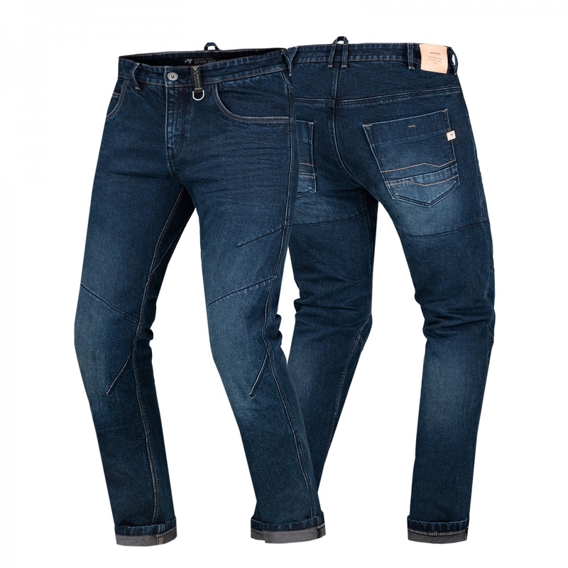 Jeans da moto Shima Devon blu scuro