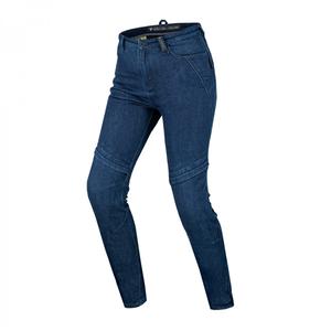 Jeans da moto da donna Shima Metro blu scuro