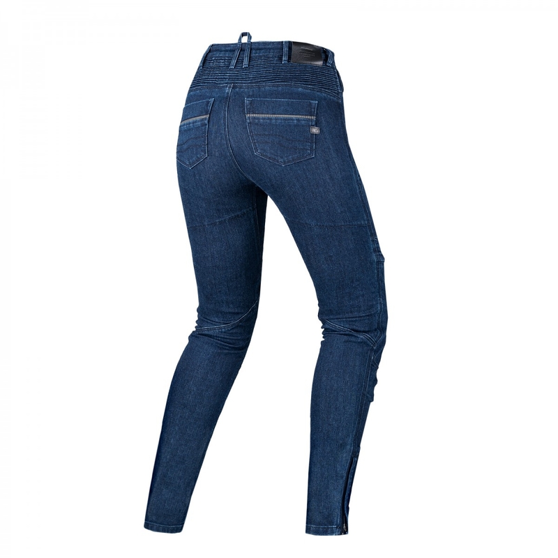 Jeans da moto da donna Shima Metro blu scuro