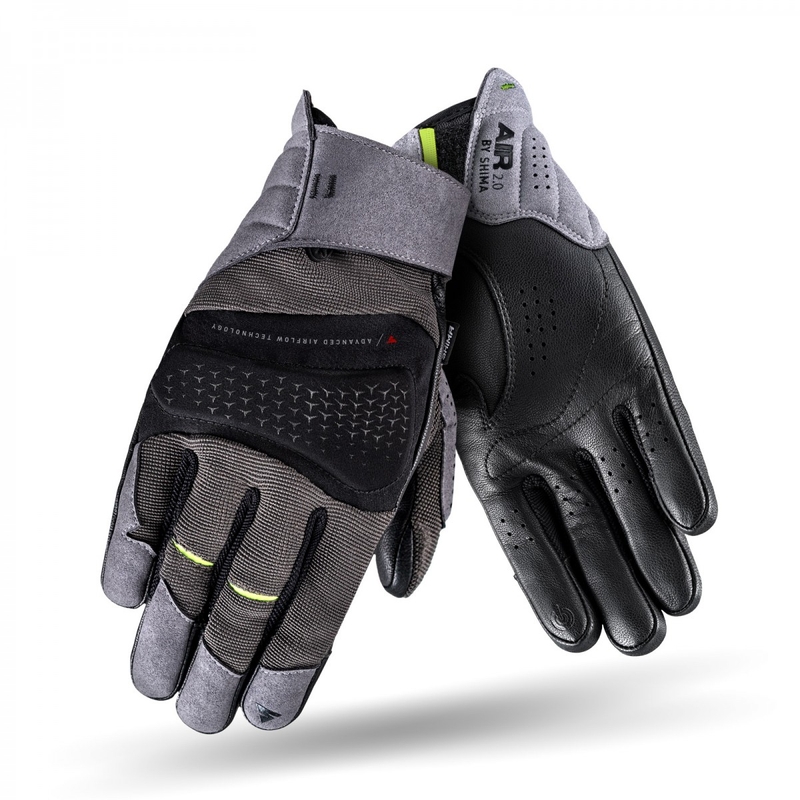 Guanti Shima Air 2.0 da uomo, grigio