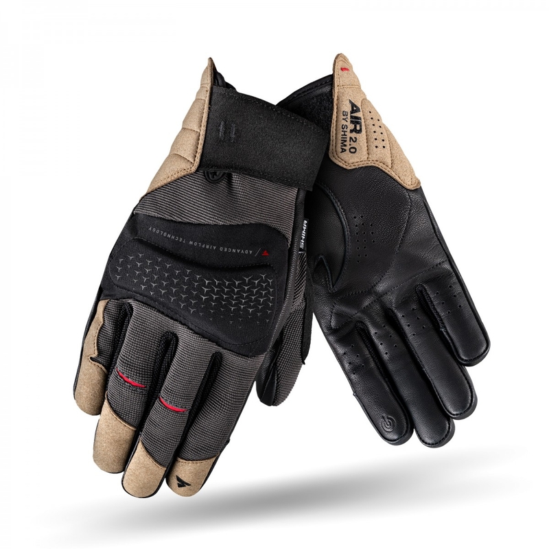 Guanti Shima Air 2.0 da uomo, marrone