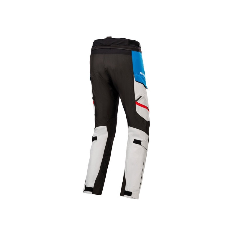 Alpinestars Andes Drystar Honda Pantaloni moto grigio chiaro-nero-blu-rosso