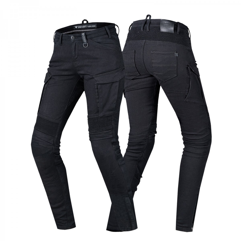 Jeans da moto Shima Giro 2.0 Donna Nero Saldi