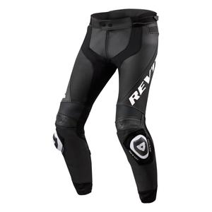 Pantaloni da moto Revit Apex bianchi e neri