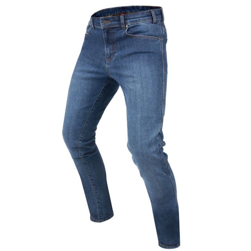 Jeans moto Rebelhorn Classic III SF lavato blu Saldi