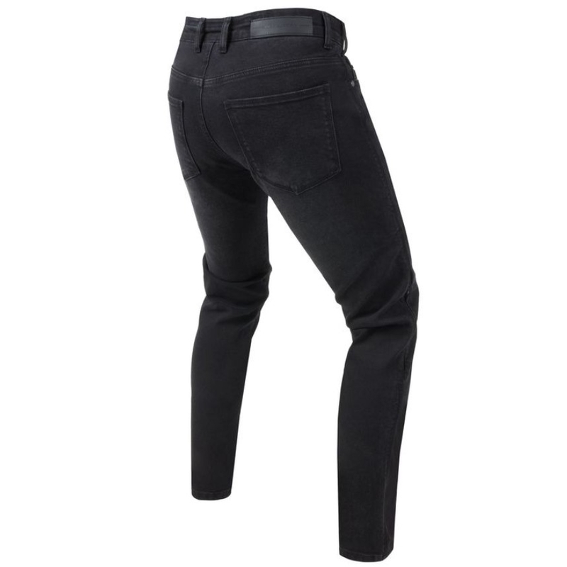 Jeans da moto Rebelhorn Classic III SK lavati neri da donna Saldi