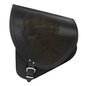 Borsa da moto in pelle HD Softail RSA-54 Grim Reaper