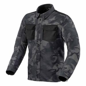 Camicia da moto Revit Tracer Air 2 Camo Grey Saldi