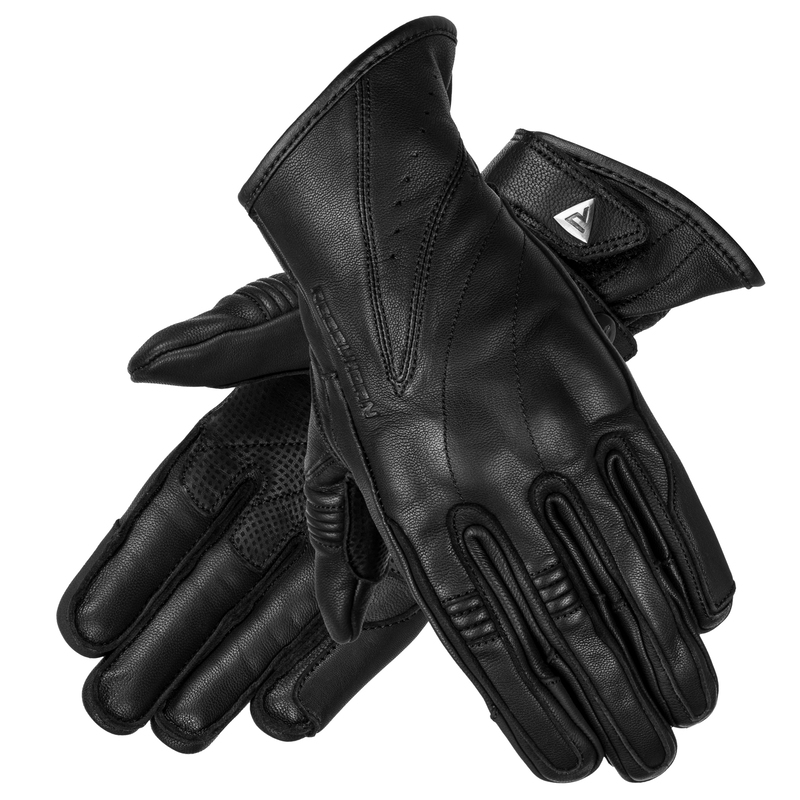 Guanti da moto Rebelhorn Runner Donna Nero Saldi