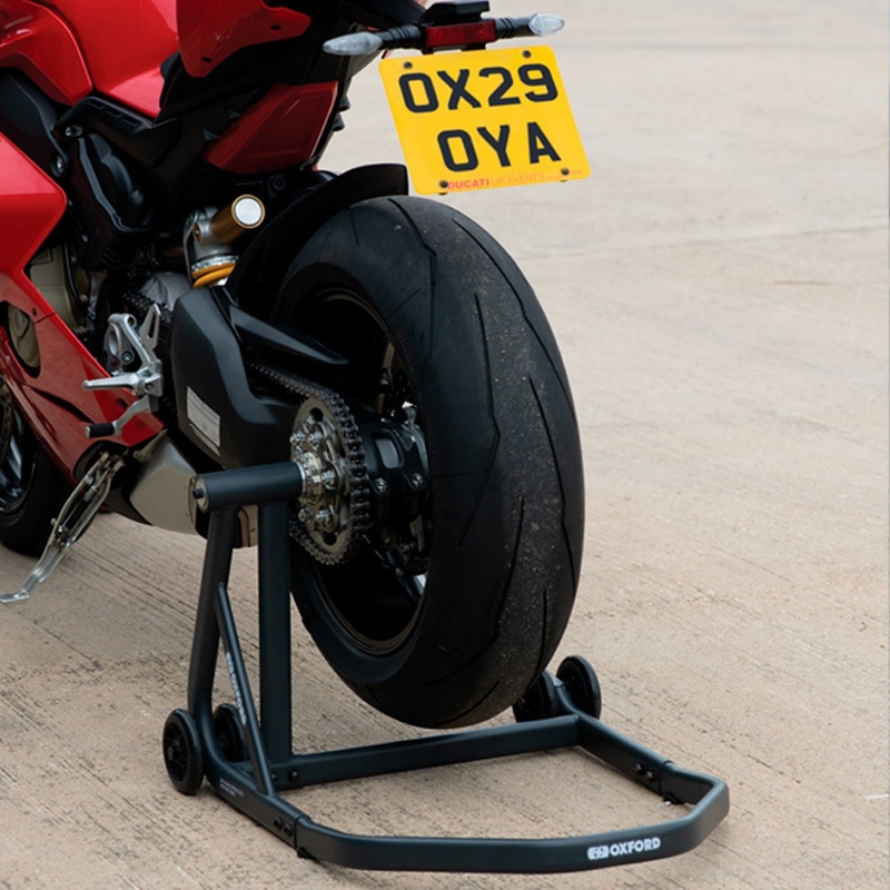 Cavalletto posteriore per moto Oxford ZERO-G per forcellone singolo