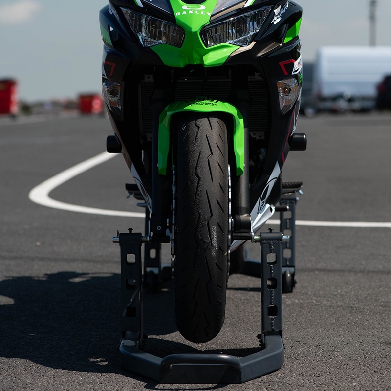 Cavalletto anteriore per moto Oxford ZERO-G LITE in alluminio