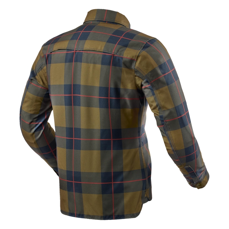 Camicia da moto Revit Bison 2 H2O marrone