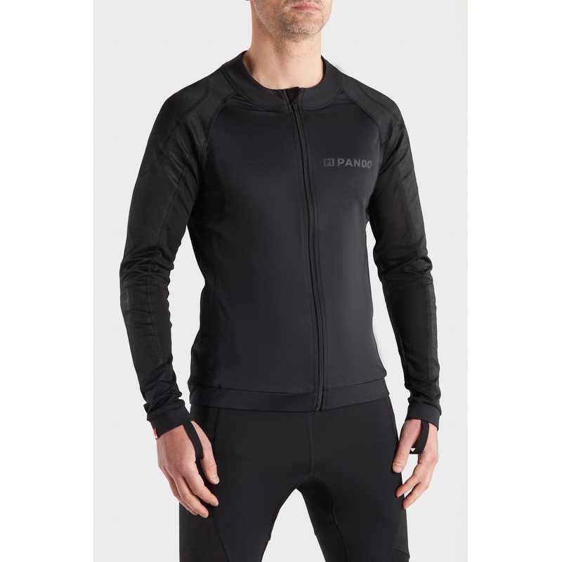 Camicia da moto PANDO MOTO Shell UH nero Saldi