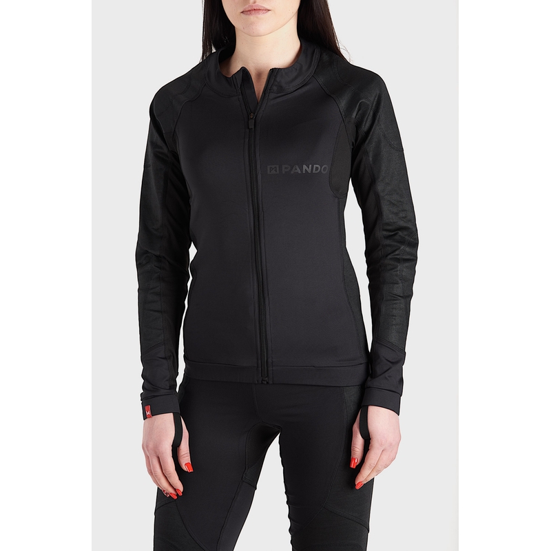 Camicia da moto PANDO MOTO Shell UH nero Saldi