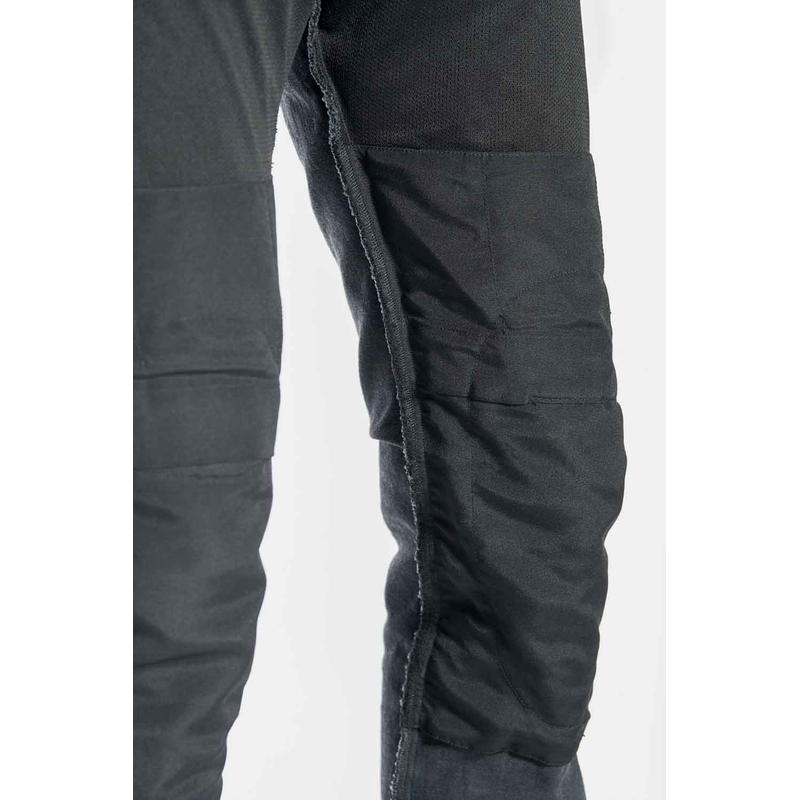 Jeans moto PANDO MOTO Robby Slim nero Saldi