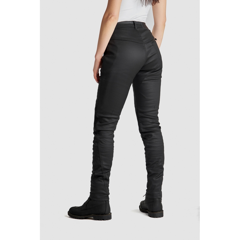 Jeans moto donna PANDO MOTO Kusari Kev nero Saldi