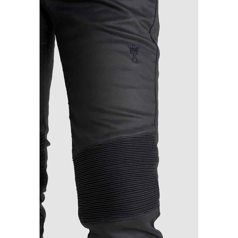 Jeans moto donna PANDO MOTO Kusari Kev nero Saldi