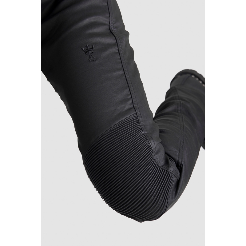 Jeans moto donna PANDO MOTO Kusari Kev nero Saldi