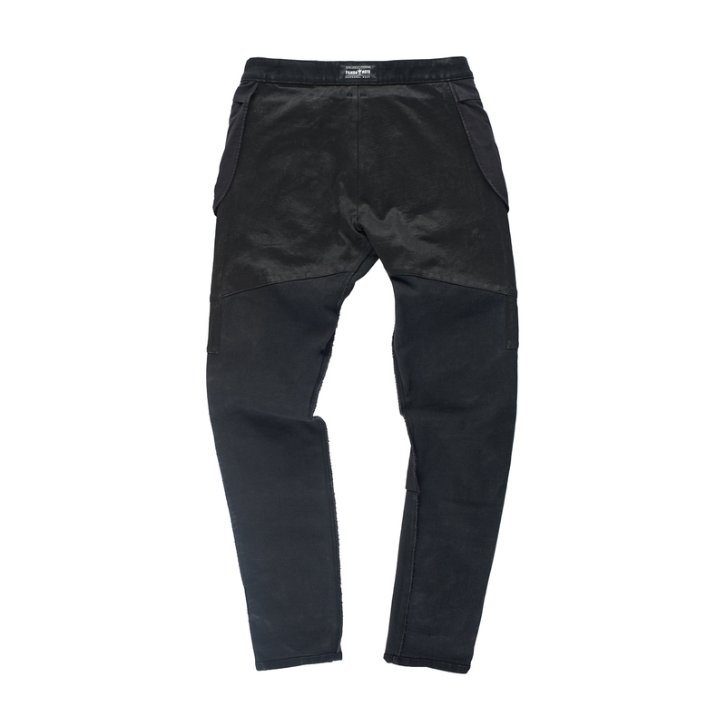 Jeans moto PANDO MOTO Boss Dyn nero Saldi