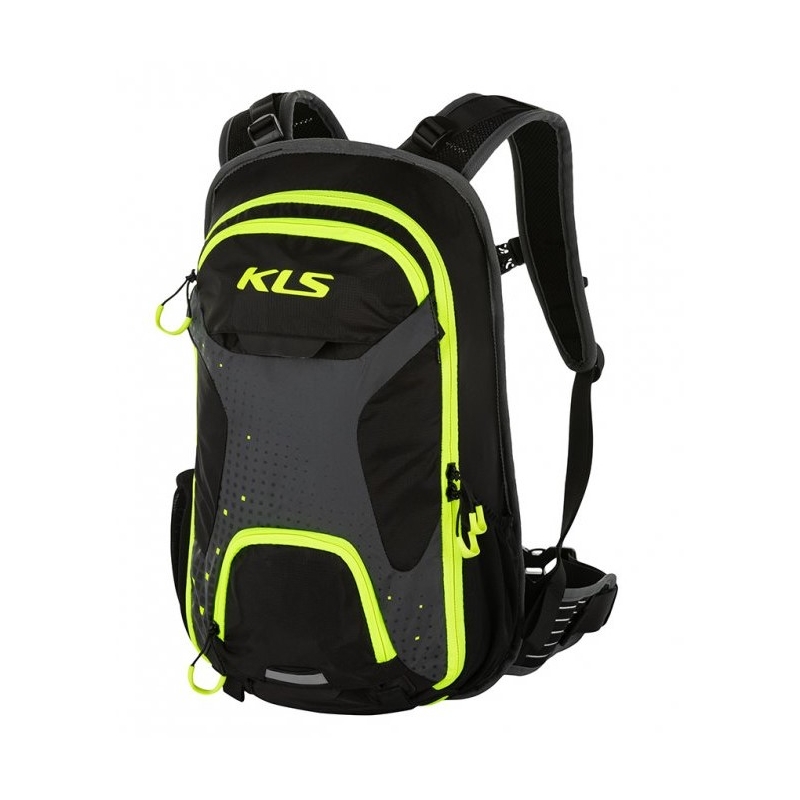 Cyklo batoh KELLYS Lane 10 l černo-fluo žlutý výprodej
