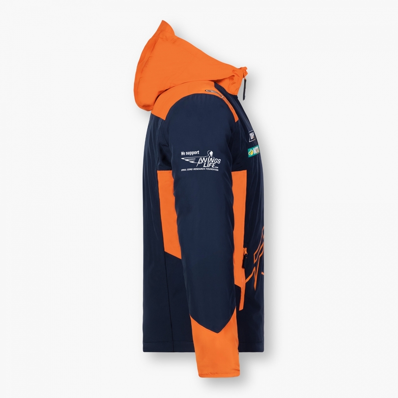 Giacca a vento KTM Red Bull Racing blu-arancio Saldi