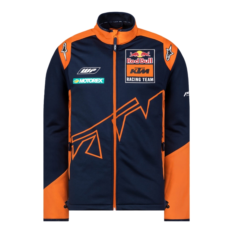 Giacca softshell KTM Red Bull Racing 22 blu-arancio Saldi
