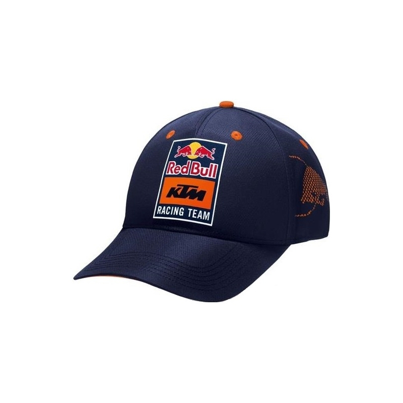 Dětská kšiltovka KTM Laser Cut Red Bull modro-oranžová