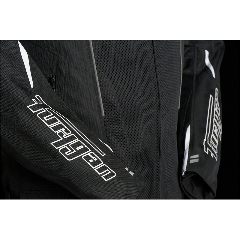Giacca moto Furygan Ultra Spark Vented 3-in-1 bianca e nera Saldi