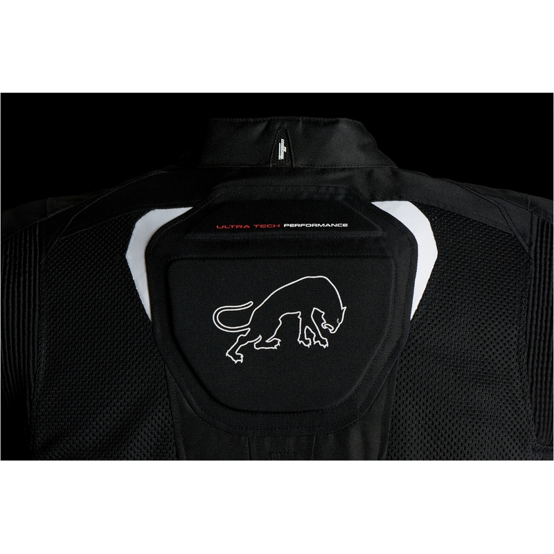 Giacca moto Furygan Ultra Spark Vented 3-in-1 bianca e nera Saldi