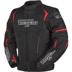 Furygan Ultra Spark Vented 3 in 1 Giacca da moto rossa e nera