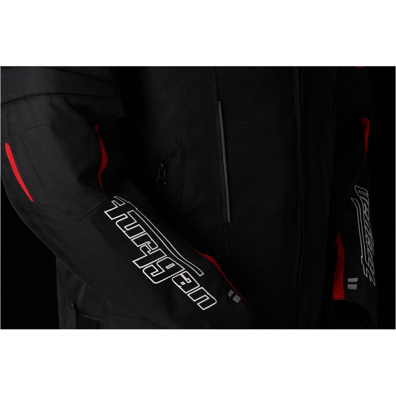 Furygan Ultra Spark Vented 3 in 1 Giacca da moto rossa e nera