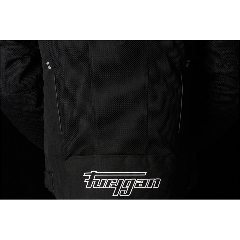 Furygan Ultra Spark Vented 3 in 1 Giacca da moto rossa e nera